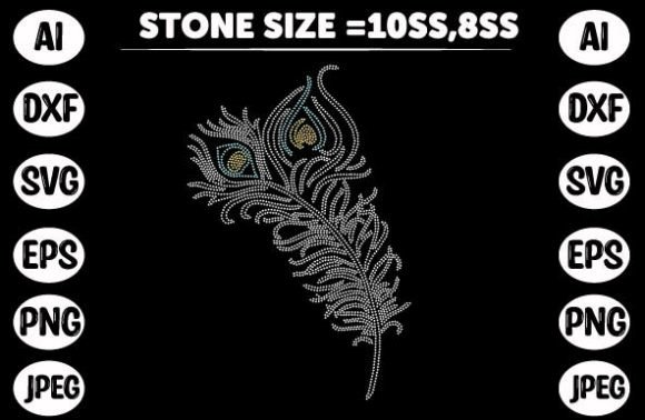 About Feathers Rhinestone Templates Desi