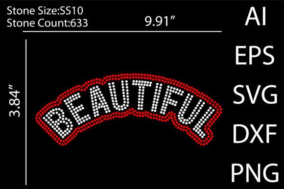 Beautiful Rhinestone Templates Design