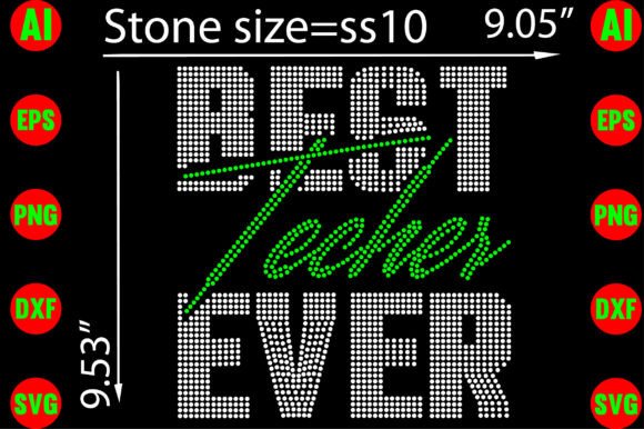 Best Teacher Ever Rhinestone Templates: A Hands-On Review