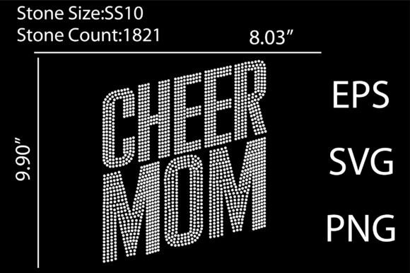 Cheer Mom Rhinestone Templates – A Designer's Review for Real Projects
