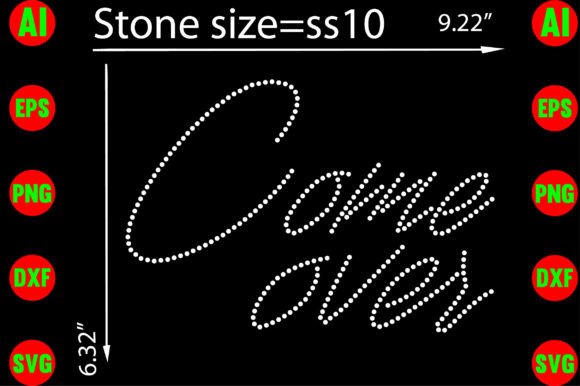 Come over Rhinestone Templates Design: A Hands-On Review for Embroidery Pros