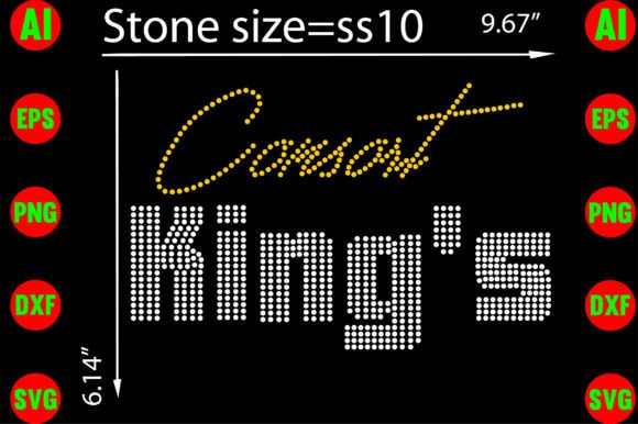 King's Rhinestone Templates Design