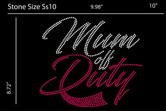 Mom Rhinestone Design Templates: Graphics & T-Shirt Designs