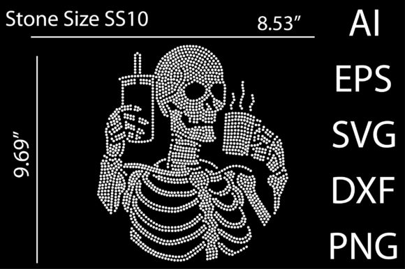 Skull Rhinestone Templates Review