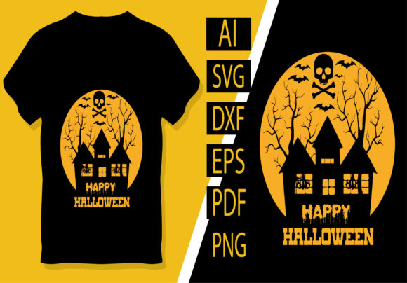 Style Happy Halloween T Shirt Templates Graphics Review